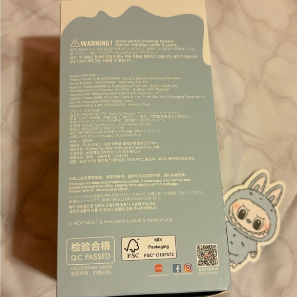 Labubu Macaron “SeaSalt Coconut” - Picture 2 of 4